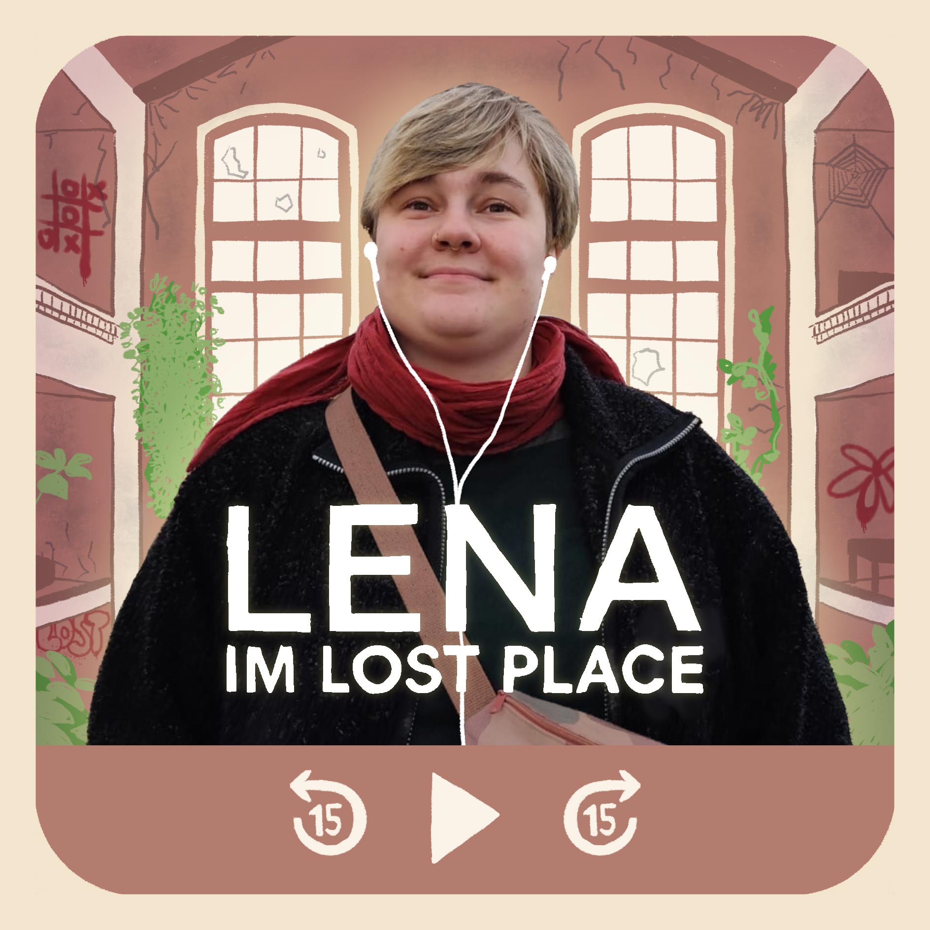 Lena im Lost Place podcast artwork